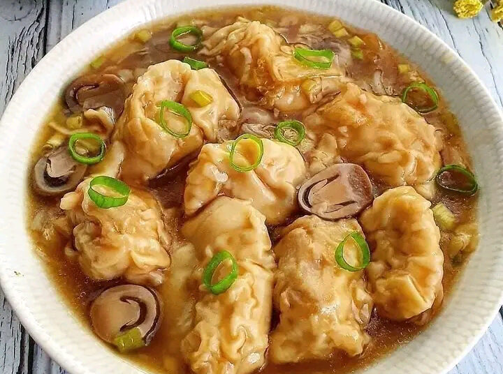 Resep Pangsit Siram