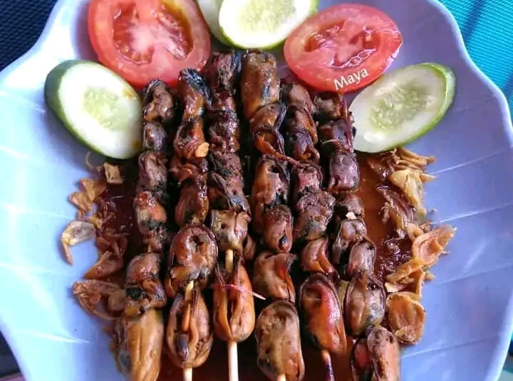Resep Sate Kerang Bumbu Kacang