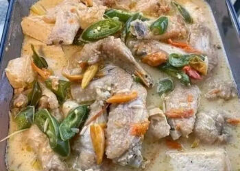 Resep Sayap Ayam Masak Santan