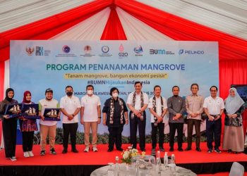 Pemerintah Provinsi Sulsel melalui Dinas Keluatan dan Perikanan telah menanam 1,7 batang mangrove di berbagai wilayah pesisir di Sulsel