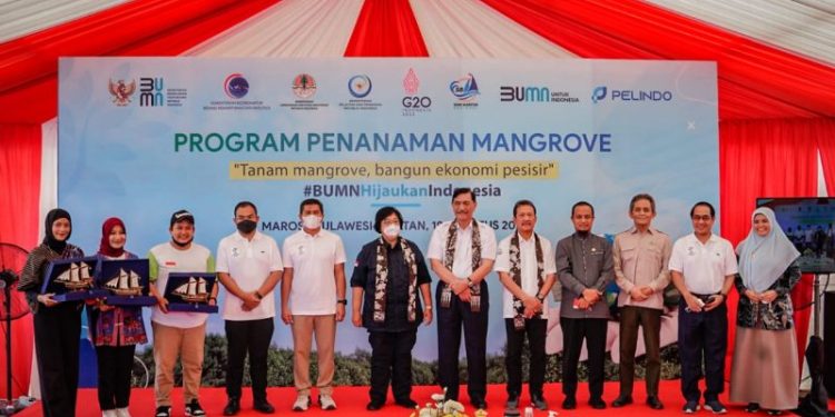 Pemerintah Provinsi Sulsel melalui Dinas Keluatan dan Perikanan telah menanam 1,7 batang mangrove di berbagai wilayah pesisir di Sulsel