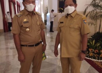 Bupati Bulukumba Andi Muchtar Ali Yusuf bersama 17 kepala daerah lainnya hadir mengikuti rapat pengendalian inflasi di Istana Negara