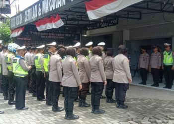 Pasca Penetapan Kenaikan Harga BBM, Polres Gowa Terjunkan 100 Personil Antisipasi Gerakan Demo