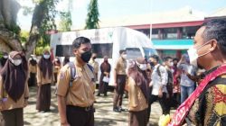 Upaya kebut vaksinasi terus digaungkan oleh Pelaksana Tugas Gubernur Sulawesi Selatan, Andi Sudirman Sulaiman.