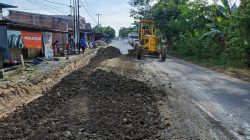 Rekonstruksi ruas jalan Pinrang - Rappang yang berada di Kabupaten Pinrang mulai dikerjakan. ini menjadi salah satu fokus prioritas
