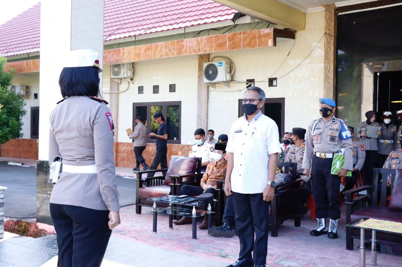 Kepolisian Resor (Polres) Bulukumba Polda Sulsel laksanakan apel gelar pasukan ketupat -2022 dalam rangka kesiapan pengamanan