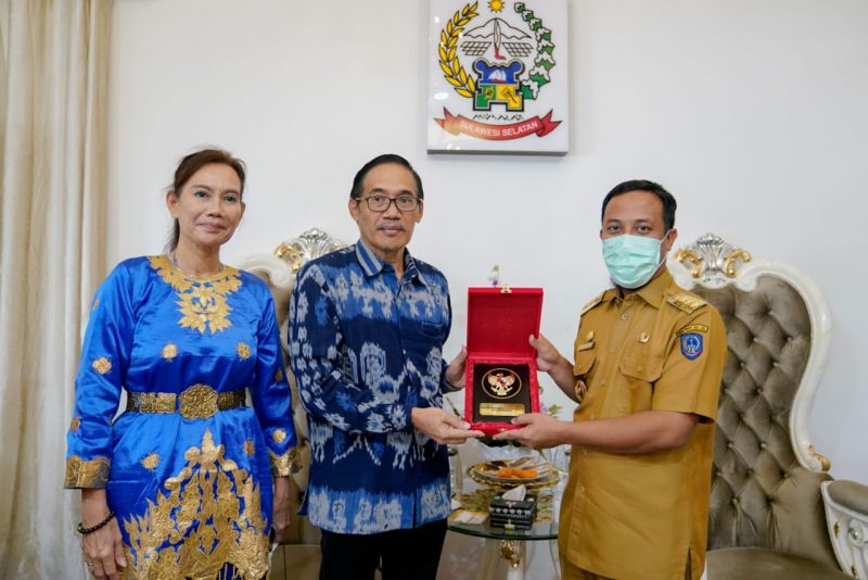 Andi Sudirman Sulaiman menerima kunjungan silaturahmi dan koordinasi Wakil Kepala Badan Pembina Ideologi Pancasila (BPIP)