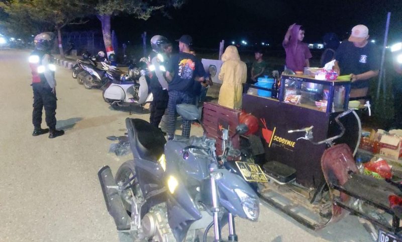 Polres Luwu Utara melalui Unit Pengaturan, Penjagaan, Pengawalan, dan Patroli (Turjawali) Samapta melakukan patroli di kawasan vital