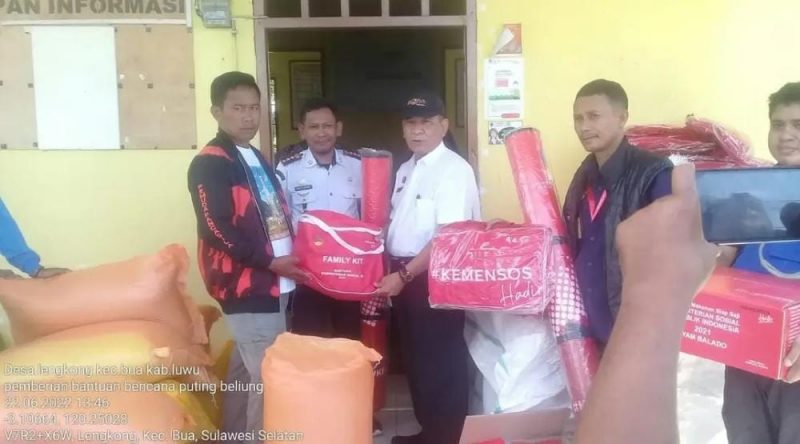 Gubernur Sulawesi Selatan, Andi Sudirman Sulaiman bergerak cepat dalam menyalurkan bantuan logistik untuk masyarakat Kabupaten Luwu