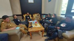 Manajemen Pedoman Rakyat yang kini mengelola media online pedomanrakyat.co.id melakukan kunjungan audiensi ke Pemprov Sulsel