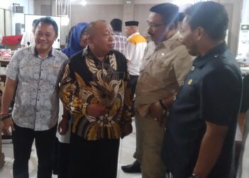 upati Bulukumba Zainuddin Hasan periode 2010-2015 berkunjung ke Kantor DPRD Bulukumba, Rabu 28 September 2022.