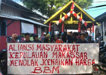 Aliansi Masyarakat Kepulauan Makassar (AMKM) menyayangkan langkah pemerintah menaikkan harga Bahan Bakar Minyak ( BBM ) bersubsidi.