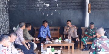 Kapolres Bulukumba AKBP Suryono Ridho Murtedjo S.Ik,.M.Si di dampingi Wakapolres Bulukumba KOMPOL Umar, S Sos, MM untuk Bahas Porprov 2022