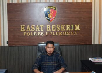 Satreskrim unit Resmob Polres Bulukumba Polda Sulsel berhasil mengungkap dan mengamankan seorang pelaku tindak pidana pencurian