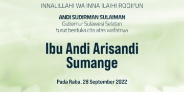 Keluarga besar Gubernur Sulawesi Selatan, Andi Sudirman Sulaiman tengah berduka. Kakak sepupunya dikabarkan meninggal dunia, Rabu (27/9/2022).
