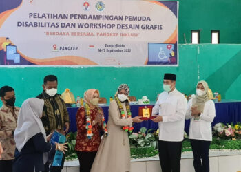 Penasihat DPW Kemenpora RI Lakukan Pendampingan Pemuda Disabilitas di Pangkep