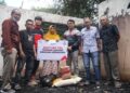 PT Semen Tonasa Pangkep Kunjungi dan Serahkan Bantuan Korban Kebakaran