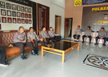 Rapat Internal Polres Sinjai, Kapolres Singgung Kejadian Oknum Polisi Viral di Pinrang