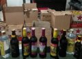 Satreskrim Polres Lutra Amankan Puluhan Botol Miras bersama Pemiliknya