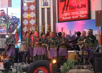 Lagu ‘Abdi Negara’ Kado Spesial Tenribetta Perkusi di Hari Ulang Tahun ke-77 Korps Brimob Polri