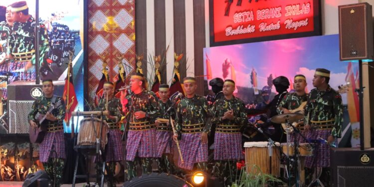 Lagu ‘Abdi Negara’ Kado Spesial Tenribetta Perkusi di Hari Ulang Tahun ke-77 Korps Brimob Polri