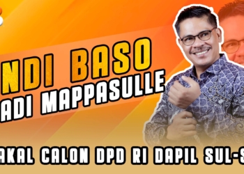 Andi Baso Ryadi Mappasule Resmi Mendaftarkan diri Sebagai Bakal Calon Anggota DPD RI Tahun 2024