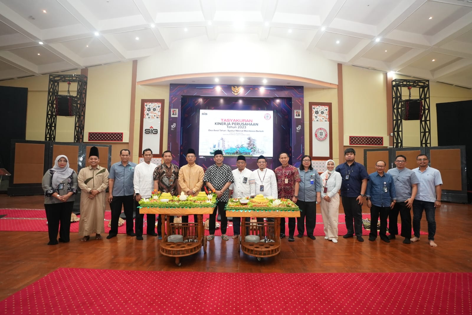 Tasyakuran Kinerja PT Semen Tonasa 2023 berlangsung Khidmat