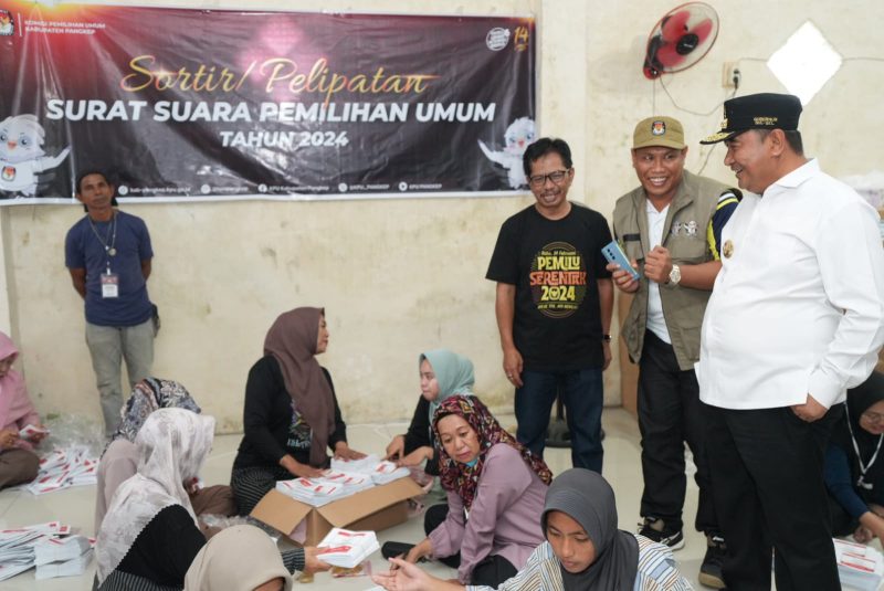 Logistik Pemilu di Kabupaten Pangkep Siap 100 Persen, Menunggu Pengiriman ke Pulau Terluar